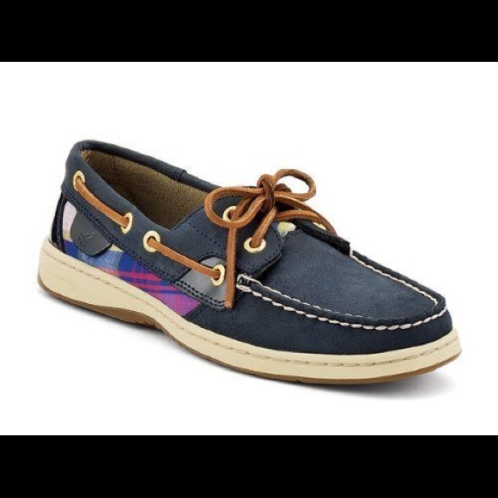Sperry Top-Sider Women's Plaid Bluefish Boat Shoe